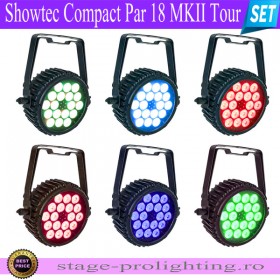 Showtec Compact Par 18 MKII Tour SET